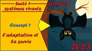 partie 1  l’adaptation et la survie  الجزء الاول  التكيف و البقاء  شرح كتاب le petit savant [upl. by Ymmaj]