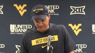 WVU Football Neal Brown Pitt Postgame 091424 [upl. by Scrope]