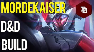 How To Build Mordekaiser in DampD 5e  League of Legends Dungeons and Dragons Builds [upl. by Cirdes]