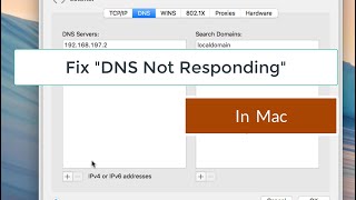 Fix DNS Server Not Responding In Mac [upl. by Marelda332]