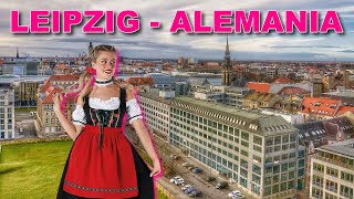 LEIPZIG ALEMANIA  LA CIUDAD PARA VISITAR Y VIVIR [upl. by Atilam]