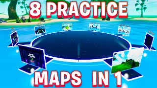 ALL of Teadohs Practice Maps in ONE MAP Fortnite Creative [upl. by Electra]