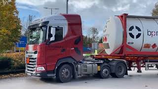 TRUCKS AT LYMM TRUCKSTOP 1st NOVEMBER 2023 [upl. by Ming]