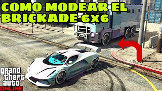 COMO MODEAR el BRICKADE 6x6  FÁCIL  GTA 5 online  ps5ps4  Xbox series XS [upl. by Indihar61]