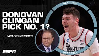 Woj Donovan Clingan absolutely in conversation for No 1 pick  NBA Today [upl. by Akinirt65]