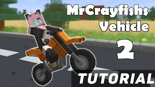 MrCrayfishs Vehicle Part 2 Tutorial  Guide 1122 1164 minecraft java edition [upl. by Beacham448]