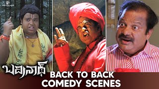 Badrinath Comedy Scenes  Back 2 Back  Allu Arjun Tamannaah Brahmanandam Krishna Bhagavan [upl. by Neerehs]