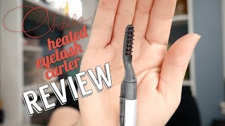 Heated Eyelash curler Does it work Review amp Demo [upl. by Marley]