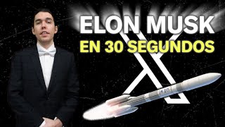 ELON MUSK EN 30 SEGUNDOS [upl. by Leon]