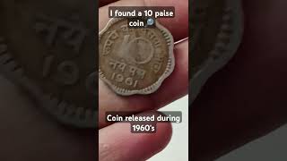 I found a 1960s coin🔎coin india tamil history shorts shortsfeed tamil coincollection [upl. by Ahsietal]