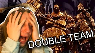 Dark Souls NOOB Fights Ornstein amp Smough for the FIRST TIME [upl. by Wiltshire]