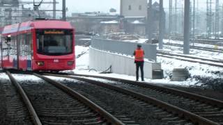 Chemnitz Aktuell  Straßenbahn im Hauptbahnhof [upl. by Merle349]