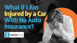 What if I Am Injured by a Car With No Auto Insurance [upl. by Llerod4]