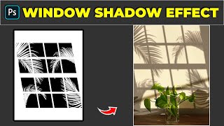 How to Create a Realistic Window Light Effect  Photoshop Tutorial [upl. by Fital634]