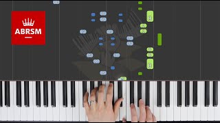 Rektor  ABRSM Piano Grade 5 2019 amp 2020 C1  Synthesia Piano tutorial [upl. by Airan]