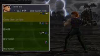 HWOARANG Command List Tekken Tag Turnament Game [upl. by Kumler]