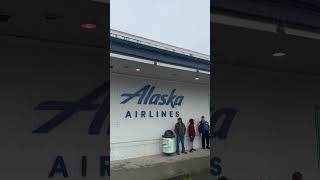 Petersburg Alaska airport October 6 2024 [upl. by Ahsikit]