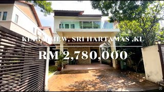 HOUSE TOUR  KIARA VIEW SRI HARTAMAS  2 STOREY SEMID IN PRIME LOCATION ASKING RM 278 MIL [upl. by Terpstra]