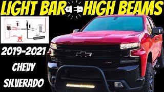 How to Wire Light Bar to High Beam  Rough Country LED Light Bar [upl. by Rebhun]