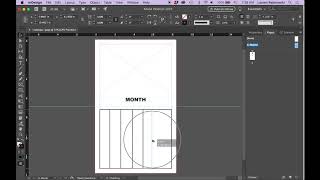 InDesign  calendar setup F2019 [upl. by Yalcrab]