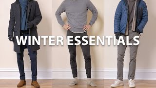 6 Winter Essentials for Men 2022 [upl. by Volotta]