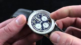 Breitling Navitimer TwinSixty Luxury Watch Review [upl. by Asilegna145]