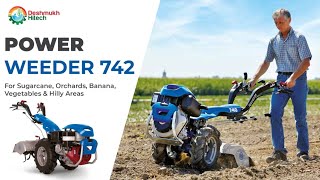 Power Weeder  BCS 742  BCS Power Weeder  Tiller MC 742  Deshmukh Hitech [upl. by Annerb]