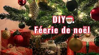 Féerie de Noël  Décorations chaleureuses à la maison⎜DIY [upl. by Yrebmik]