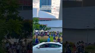 Cosplay Dance Fest in Toronto near Rogers Centre not Taylor Swifties downtowntoronto cntower [upl. by Samot]