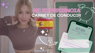 Mi experiencia con el CARNET de conducir en España 🇪🇸 siendo inmigrante [upl. by Olecram]