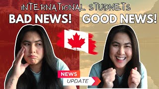 🍁IMPORTANT UPDATES for International students in CANADA for 2024 [upl. by Anirdnaxela]