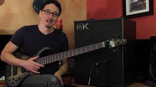 Gallien Krueger MB115 II Combo Demo by Norm Stockton [upl. by Arinayed]