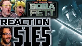 WHOS SHOW IS THIS  The Book of Boba Fett S1x5 REACTION [upl. by Ayortal]