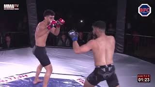 BFC4 Bout 13 Zanyar Kamaran Vs Joe Ellias [upl. by Fransisco533]