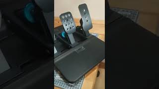 Logitech Pro Pedals on my table simracingreviews simracing [upl. by Trah]