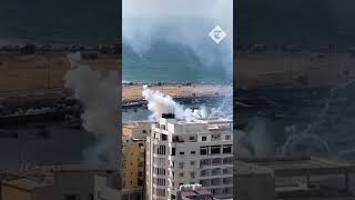 Footage allegedly shows white phosphorus munitions in Gaza according to human rights groups [upl. by Yvaht]