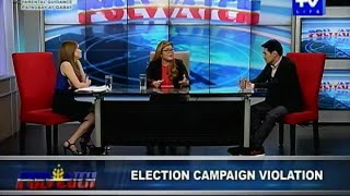 UNTV Life PolWatch  Election Campaign Violations [upl. by Ema844]