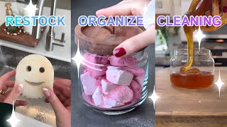 1 Hour ⏳ ASMR 🔊 CLEANING 🧼 RESTOCKING 🍉 ORGANIZING 🧃 TIKTOK COMPILATION ✨ SATISFYING [upl. by Zeph624]