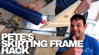 SKIRTING BOARD FRAME HACK  DIY Series  Build with AampE [upl. by Lekar]