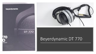 Beyerdynamic DT 770 PRO  TEST SŁUCHAWEK [upl. by Ahsinom308]