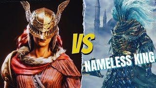 Dark Souls3 Nameless King Vs Malenia  Elden Ring [upl. by Obocaj]