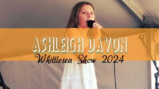 Ashleigh Davon singing at the Whittlesea Show 2024 [upl. by Netloc]