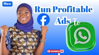 Run Profitable Ads to Whatsapp from Facebook and Instagram [upl. by Aiasi534]