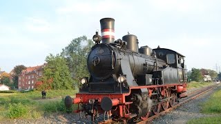 Geesthachter Museumsbahn  Dampflok Karoline Q 350 unterwegs  AKN Strecke Geesthacht  Bergedorf [upl. by Cardinal]