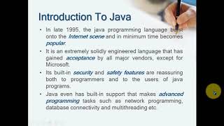 What is Java  Java Buzzwords  Java Characteristics  Java Features  Why java is secure [upl. by Aikemahs]