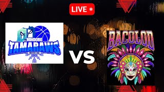 Mindoro Tamaraws vs Bacolod City of Smiles  Philippines MPBL LIVE [upl. by Snashall]