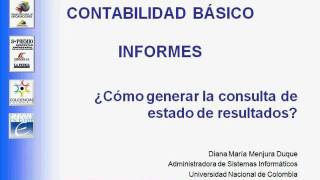 Sistema contable ContaPyme  ¿Cómo generar la consulta de estados de resultados [upl. by Picco]