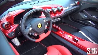 Ferrari F60 America  Interior Dual Zone Overview [upl. by Airdni]