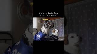 Giants vs Eagles REACTION dog philly eagles [upl. by Mitzie27]