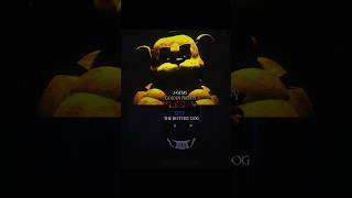 Golden Freddy JGems Vs QXR TheHottestDog fnaf vsedit thehottestdog  Poker face edit [upl. by Anaoy]